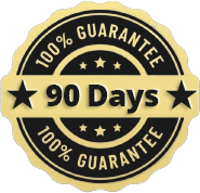 90 days money back guarantee badge